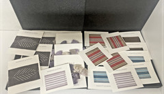 Large Lot of Samuel & Sons Fabric Lot of 100 Small Samples Carded