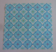 Light Wgt Fabric Cotton Yellow Pink Flowers – 10 1/4″ x 10″ Panel Squares