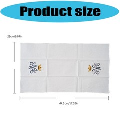 Cotton Linen Embroidered Cloth Holy Symbols Home Accent Piece Altar Supplies