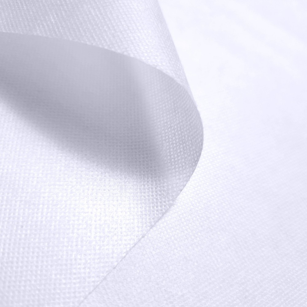Pure Snow White Woven Fusible Interfacing Garment Stabilizer 58″ By The Yard