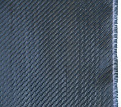 Carbon Fiber Fabric Twill Weave 3K/200g 39.3 in x 39.3 in NAVY BLUE