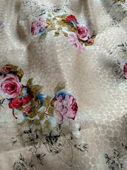 Authentic and rare Top Italian designer luxury dress fabric. Made in Italy