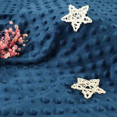 Homiest Minky Dot Fabric By The Yard 2 Yards X 60 Inch Wide Soft Plush Fabric