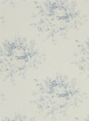 DESIGNERS GUILD/RALPH LAUREN CURTAIN FABRIC Wainscott Floral 6.4 METRES CAMBRAY