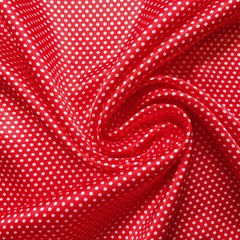 Silky Satin 58″ Wide By Yards Soft Poly Charmeuse Satin Fabric Small Polka Dots