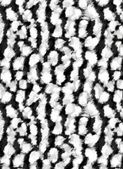 55‘’ Wide By Yard Digital Print Viscose Rayon Fabric For Dress Robe Geometric