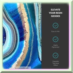 Oceanic Blue Epoxy Resin Pigment 50g