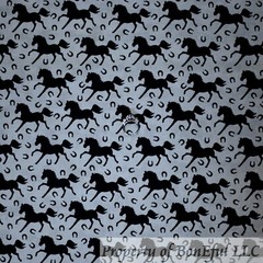 BonEful Fabric FQ Cotton Quilt Black Rainbow Sea World Fish Dolphin Shark Water