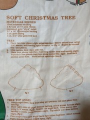 Vintage Daisy Kingdom Fabric Panel Soft Christmas Tree And Stuffed Animal…