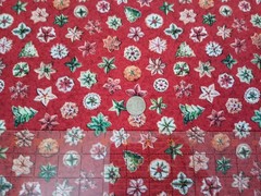 Cotton Quilt Sew Fabric Digital Print CHRISTMAS COOKIES Soft Brushed Cotton BTY