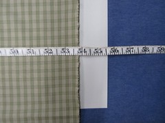 Sage Green Mini windowpane plaid fabric for quilting or apparel 2.4 yds x 54″