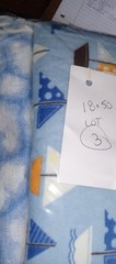 Assorted Blue Fabric/sale Boats ( Lot 3)