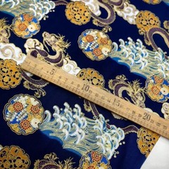 100% Cotton Chinese Dragon Fabric 100*150cm Inches Quilting For Sewing Craft DIY