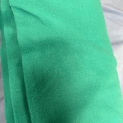 Turquoise solid cuddle soft Material 60 Inches Wide 3 1/3 Yards