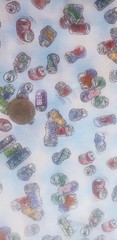 1/2 yd Paintbrush Studio The Good Life 120 14491 Beer Cans REDNECK cotton FABRIC
