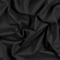 10 Yards Black Muslin Fabric – 100% Cotton Medium Weight