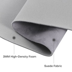48/96/120” Suede Headliner Fabric 60″W Car Roof Liner Replacement Foam Back US