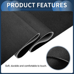 Headliner Fabric 54″ l x 60″ W for Car Truck RV SUV Automotive Interior Trim DIY