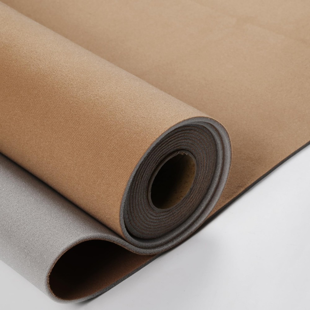 Hiksuky Auto Headliner Fabric 36“ L × 60” W Ultra-Fine 36″L×60″W, Beige