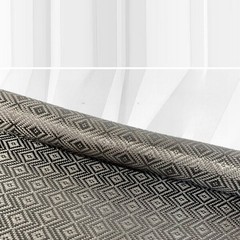 1pcs 3K 260gsm Large Diamond Weave Carbon Fiber Fabric Cloth 100cm*50cm Black
