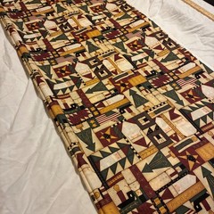 Leslie Beck VIP Fabrics Cranston Print Holiday Christmas Cotton Material 44×108
