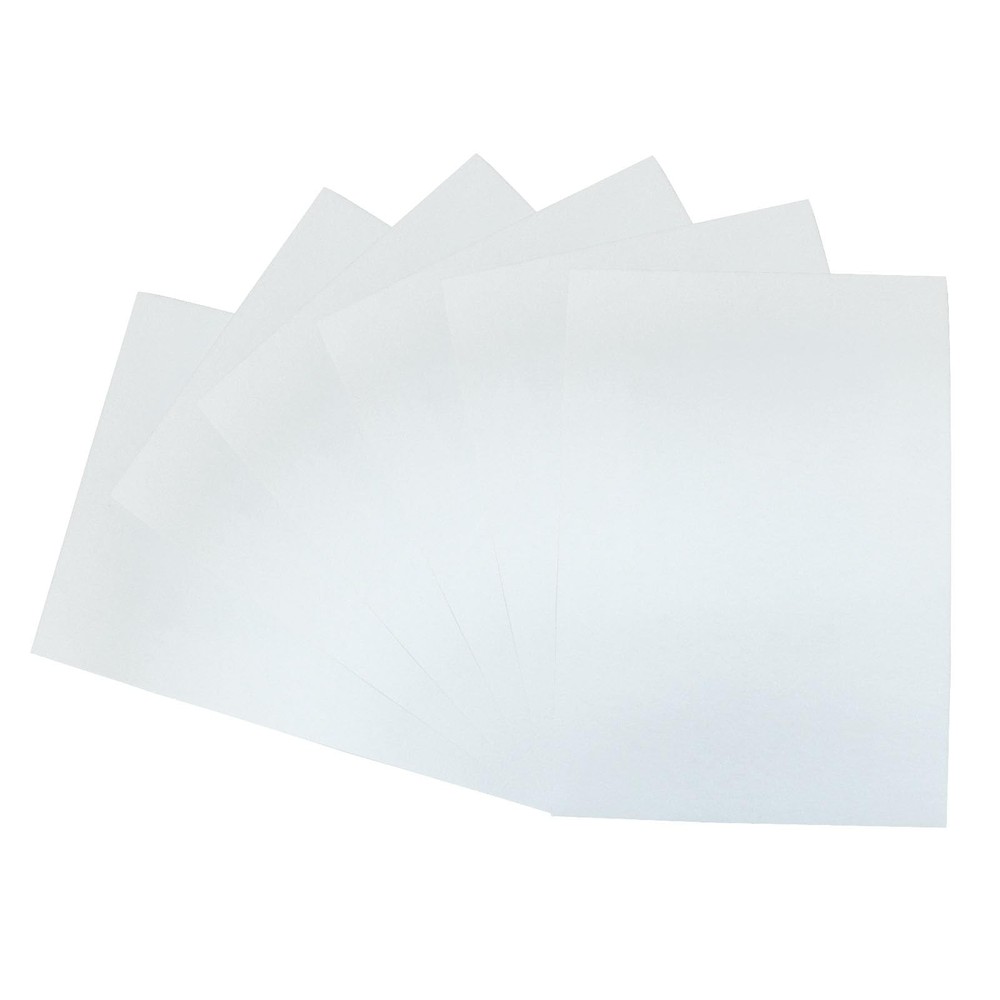 6 Pcs 8 x 12 Inch Felt Sheets for Crafts, 2mm Thick White Felt Fabric for Cra…