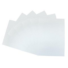 6 Pcs 8 x 12 Inch Felt Sheets for Crafts, 2mm Thick White Felt Fabric for Cra…