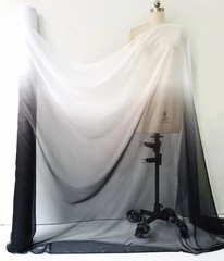 58”Wide By Yard Light Weight Ombre Chiffon Sheer Stage Fabric Gradient Chiffon