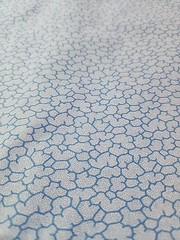45″ X 5.6yds Light Blue Geometric Pattern Cotton Sewing Craft Quilting Fabric