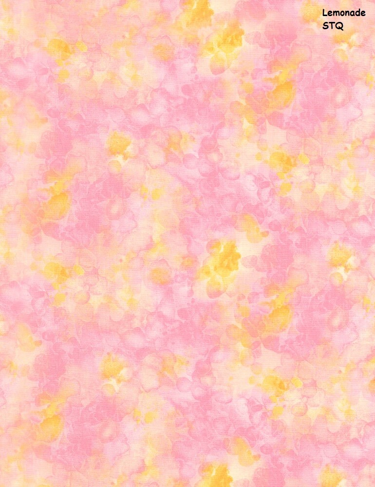Solid-ish Tone on Tone cotton quilt fabric BTY Timeless Treasure LEMONADE pink