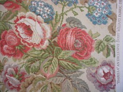 7Y Lee Jofa 2015109 Isabella Rose Pixelated Floral Drapery Upholstery Fabric