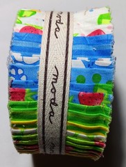 Moda Jelly Roll- Me & my sister- STRAWBERRY LEMONADE – Very HTF Retired 2010