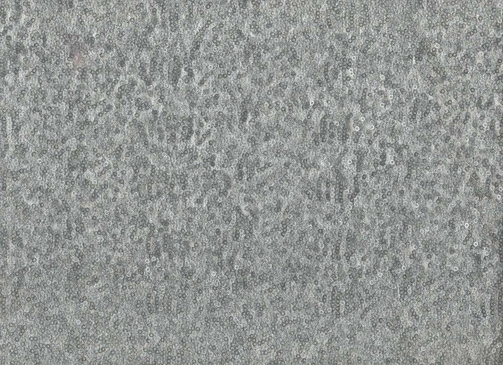 Luxury GLITTER Sequin Dance Wear Fabric Material – SILVER