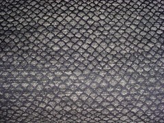 1Y Holly Hunt 1137 Secret Passage Jet Black Birch Diamond Upholstery Fabric