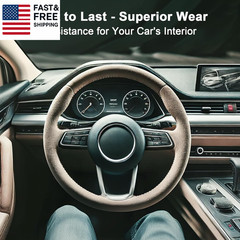 Premium Black Suede Fabric Wrap – 17X70 Inch Suede Wrap for Car Interior – Sel