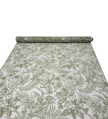 BALLARD DESIGNS LISELLE GREEN LEAF SUNBRELLA PERFORMANCE FABRIC BY YARD 54″W