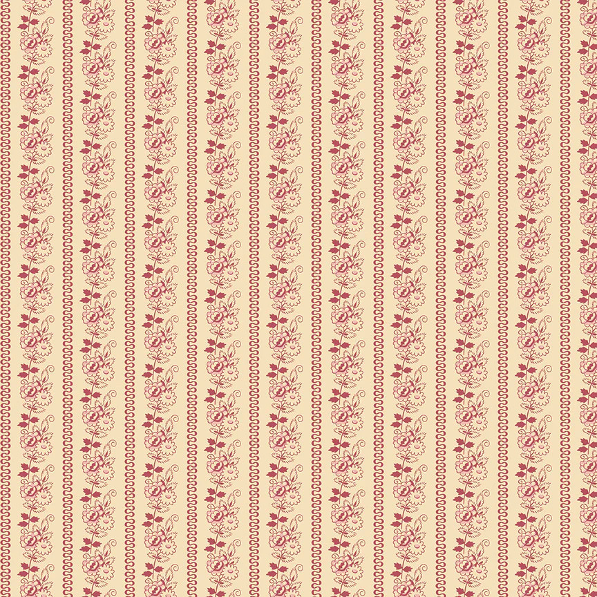 RILEY BLAKE – Emma – Jane Austen’s House – The Campbells – Vanilla 1/4yd