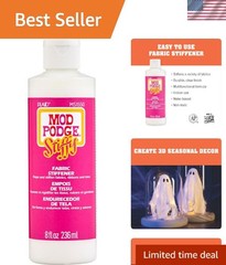 8-Ounce Acrylic Plaid Stiffy Fabric Stiffener – Perfect for Bows & Lace Designs