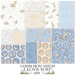 Guess How Much I Love You ’24 By Clothworks – 2.5″ Strips Jelly Roll
