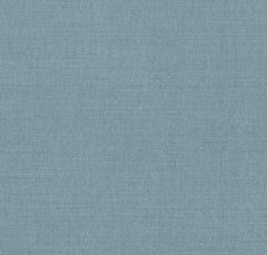 Romo Washable Linara Designer Woven Fabric in Smoke Blue Remnant, 0.7 Yd, New