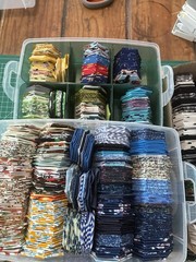 100 Precut EPP Hexagons Solid Or Prints