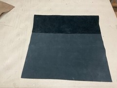 Italian Nubuck suede panels for 3 Top Quality Large 18″x 24″ Cognac