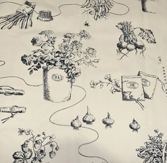 Ralph Lauren Home Fabric, Garden Shop Toile Cottage Hill, BTY