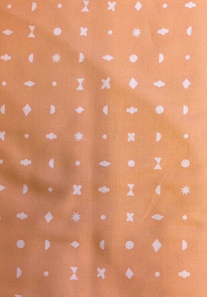 FIGO FABRICS-DIY #90201-56 – STAMPS-PEACH BY AMY VAN LUIJK– BY THE YARD