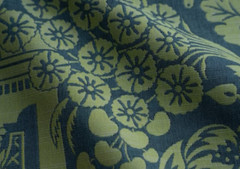 Perennials Indoor/Outdoor Fabric, Eastern Eden/Agean, 3 yards