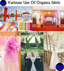 Vds Light Purple Organza Fabric 10 Yards Continuous 45 Wide Wedding Party