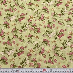 Heaven Can Wait by Ro Gregg for Northcott Birds Florals Cotton by the HALF YARD