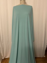 Very Fine Quality Double Knit Polyester Teal Blue Color Fabric By The Yard 64″ W