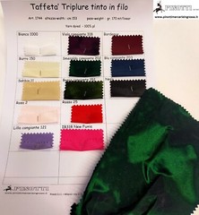 TRIPLE METER CHANGING TAFFETA FABRIC CM HIGH CM 153 FABRIC A COMO MADE ITALY