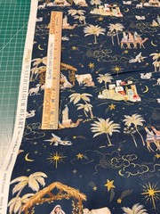 MODA 2026 Christmas Silent Night per yard 100% cotton fabric 36 x 44 Nativity 12